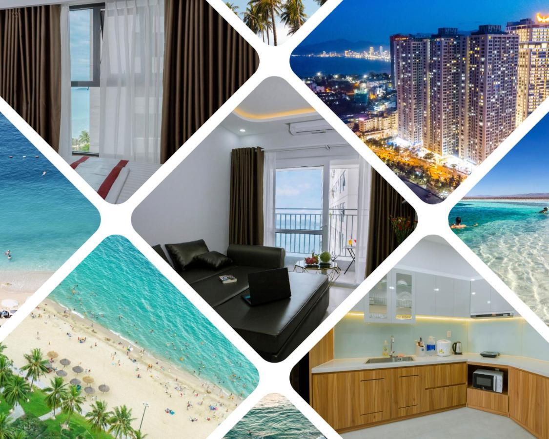 Le Basile - Seaview Apartment ニャチャン エクステリア 写真
