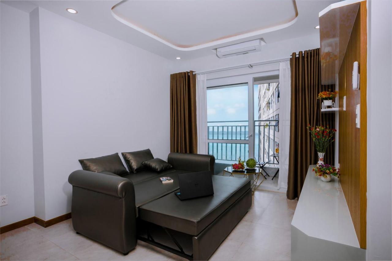 Le Basile - Seaview Apartment ニャチャン エクステリア 写真
